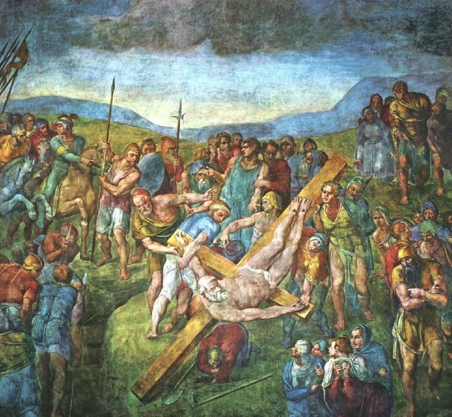 Michelangelo Buonarroti Matyrdom of Saint Peter